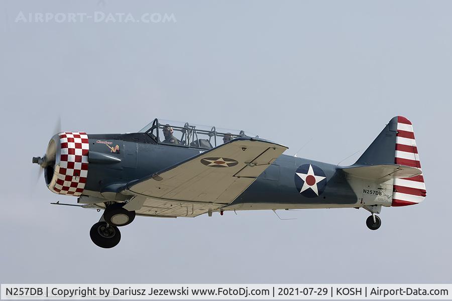 N257DB, 1952 North American T-6G Texan C/N 182-600, North American T-6G Texan  C/N 182-600, N257DB