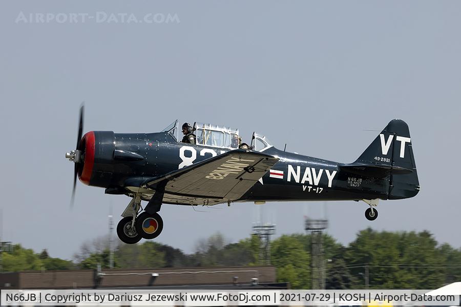 N66JB, 1949 North American T-6G Texan C/N 168-19, North American T-6G Texan  C/N 49-2915, N66JB