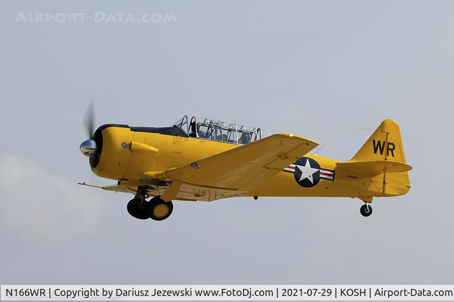 N166WR, North American T-6G Texan C/N 168-401, North American T-6G Texan  C/N 49-3297, N166WR