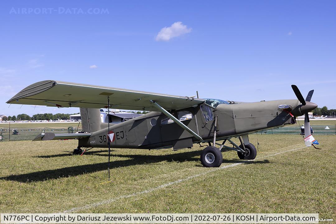 N776PC, Pilatus PC-6/B2-H2 C/N 775, Pilatus PC-6/B2-H2 Turbo Porter  C/N 775, N776PC