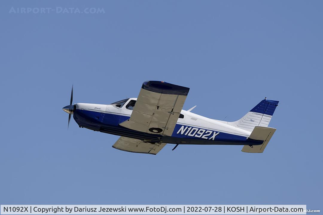 N1092X, 1975 Piper PA-28R-200 C/N 28R-7535230, Piper PA-28R-200 Arrow II  C/N 28R-7535230, N1092X