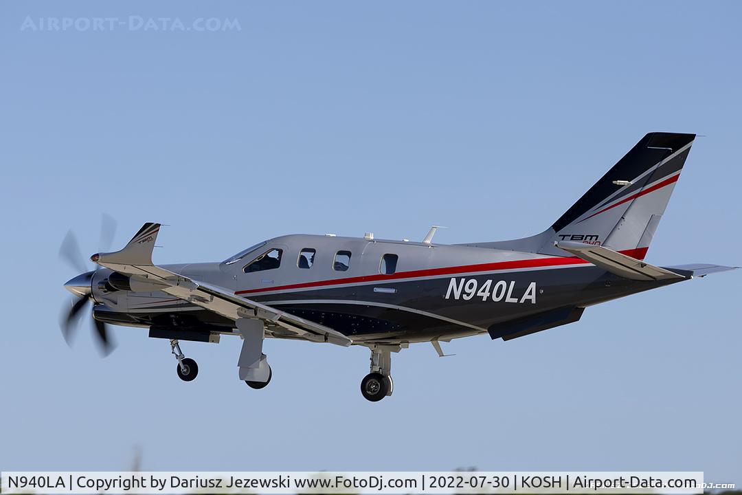 N940LA, 2018 Daher TBM-940 C/N 1275, Socata TBM-700  C/N 1275, N940LA