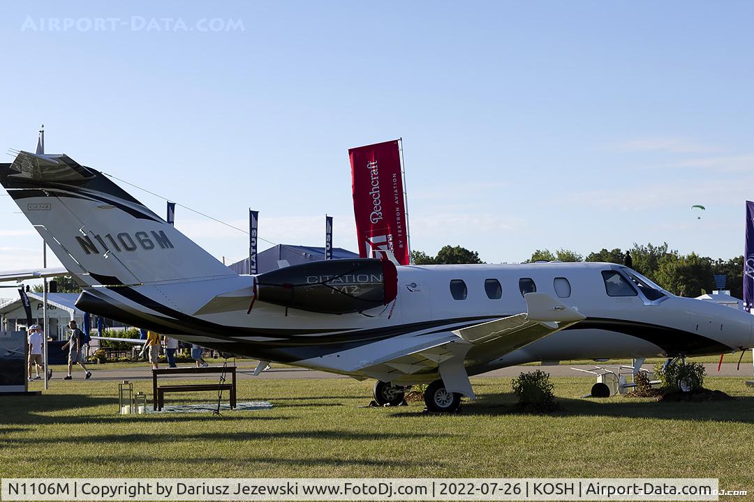 N1106M, 2022 Cessna 525 CitationJet M2 C/N 525-1106, Textron Aviation Inc 525  C/N 525-1106, N1106M