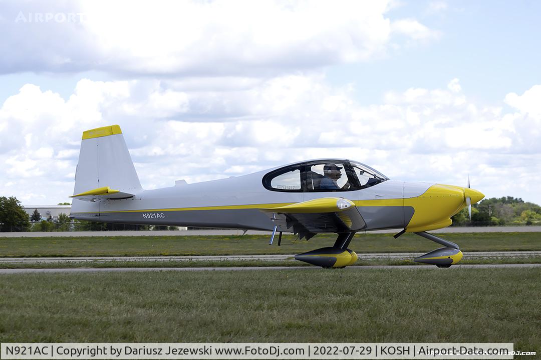N921AC, 2007 Vans RV-10 C/N 40394, Vans RV-10  C/N 40394, N921AC