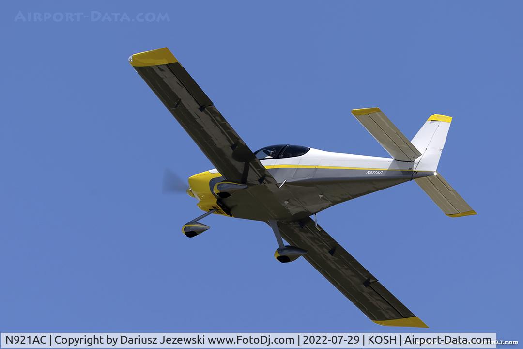 N921AC, 2007 Vans RV-10 C/N 40394, Vans RV-10  C/N 40394, N921AC