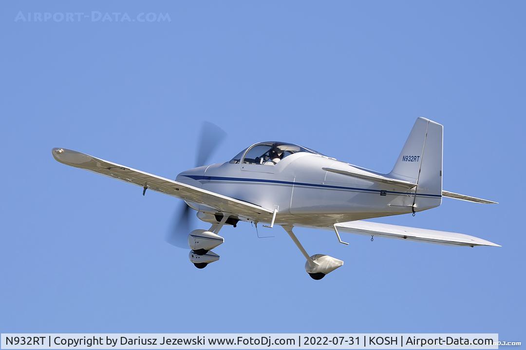 N932RT, 1999 Vans RV-6A C/N 24086, Vans RV-6-A  C/N 24086, N932RT