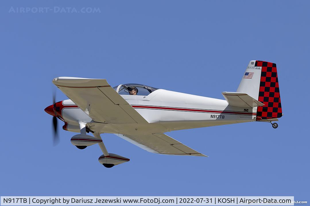 N917TB, 2003 Vans RV-7 C/N 70475, Vans RV-7  C/N 70475, N917TB