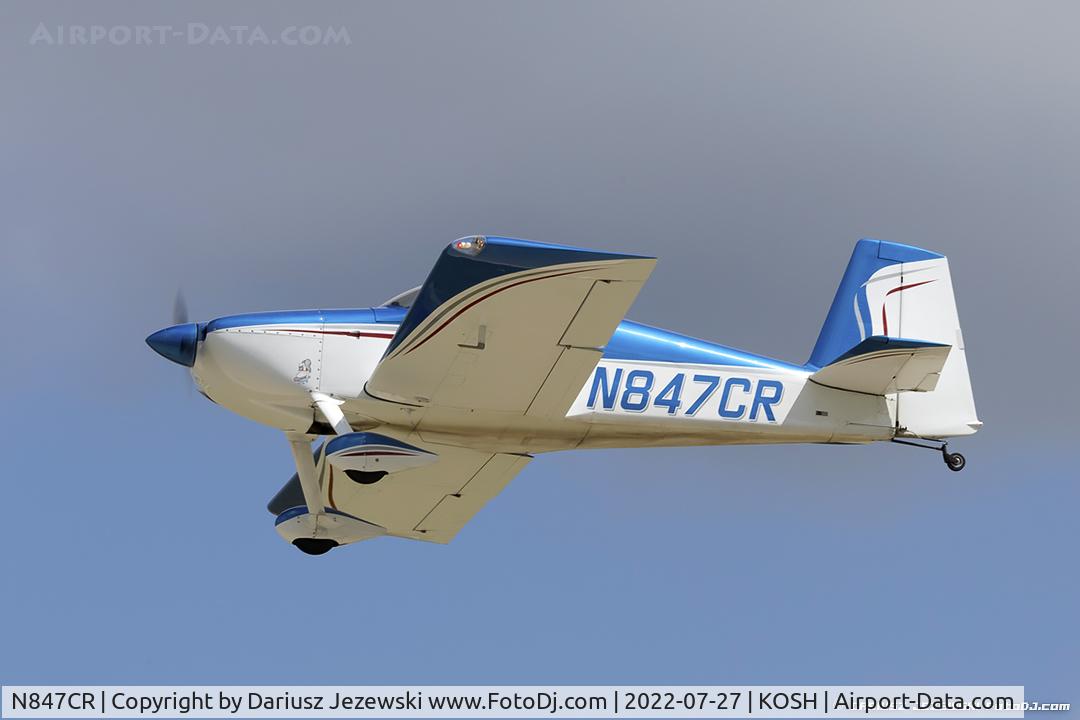 N847CR, 2008 Vans RV-7 C/N 72793, Vans RV-7  C/N 72793, N847CR