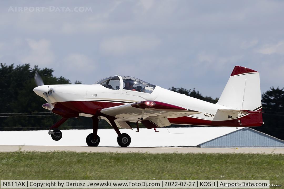 N811AK, 2011 Vans RV-7A C/N 70769, Vans RV-7A  C/N 70769, N811AK