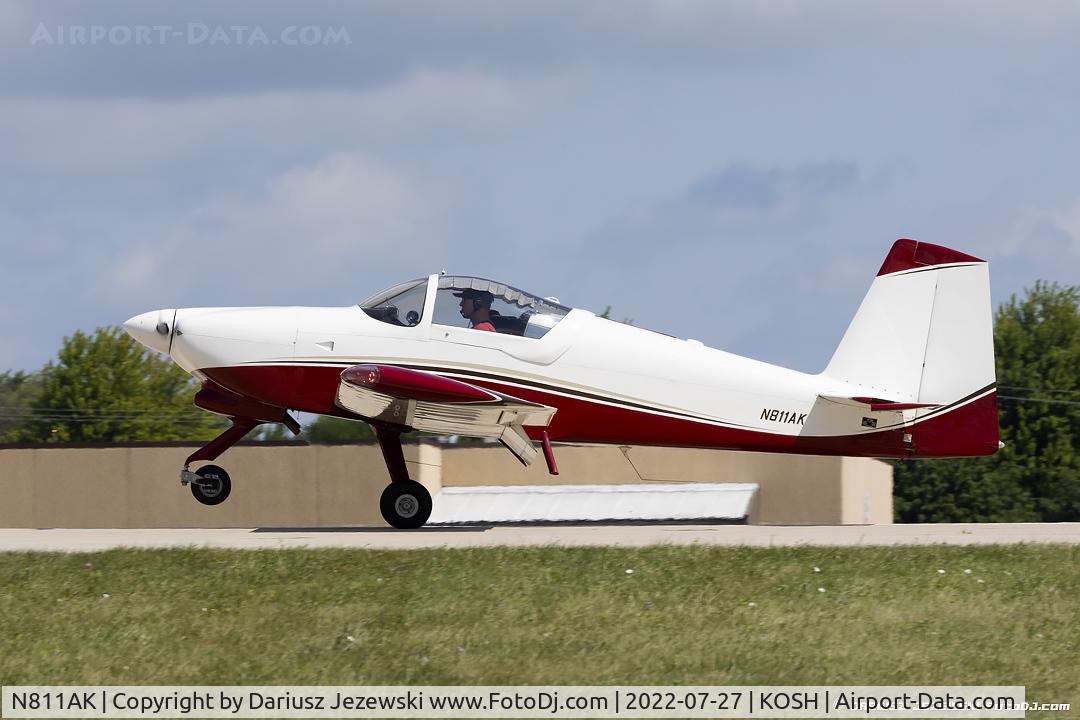 N811AK, 2011 Vans RV-7A C/N 70769, Vans RV-7A  C/N 70769, N811AK