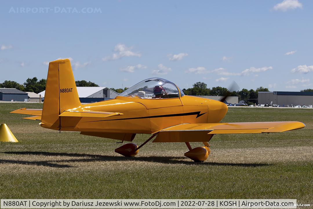 N880AT, 2012 Van's RV-8A C/N 81020, Vans RV-8A  C/N 81020, N880AT