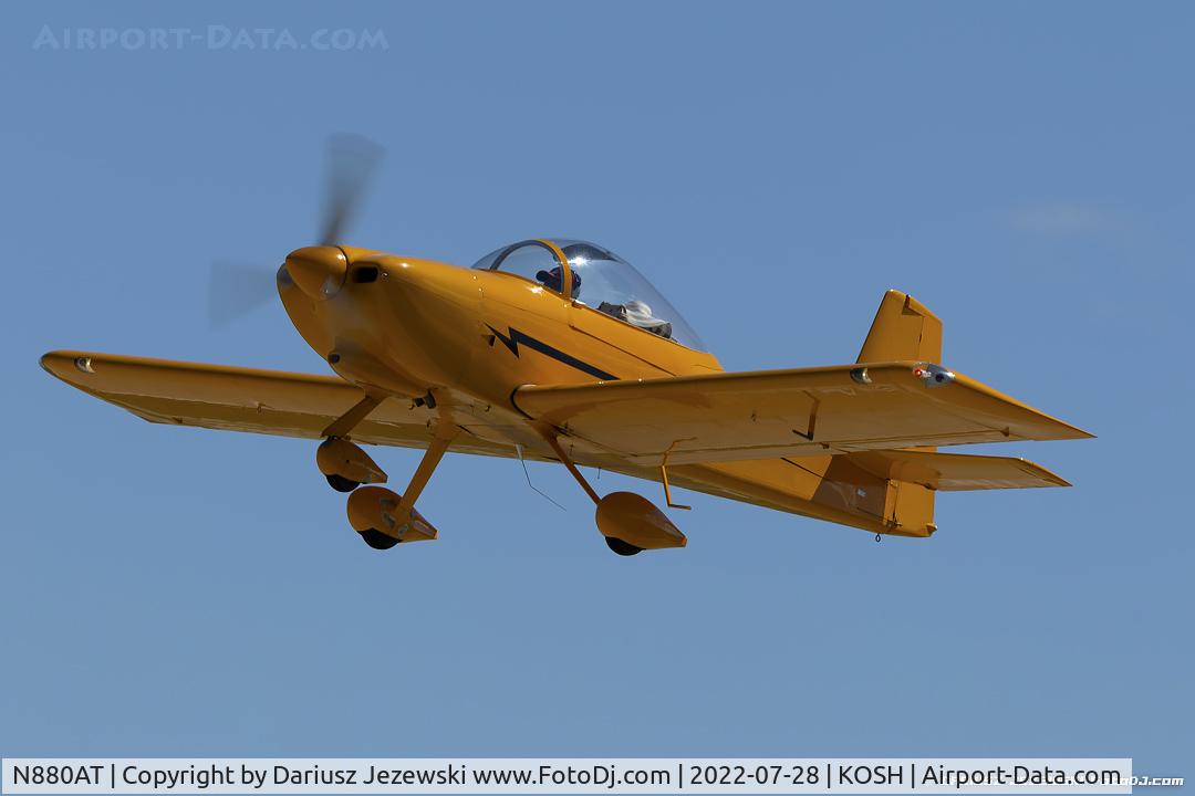 N880AT, 2012 Van's RV-8A C/N 81020, Vans RV-8A  C/N 81020, N880AT