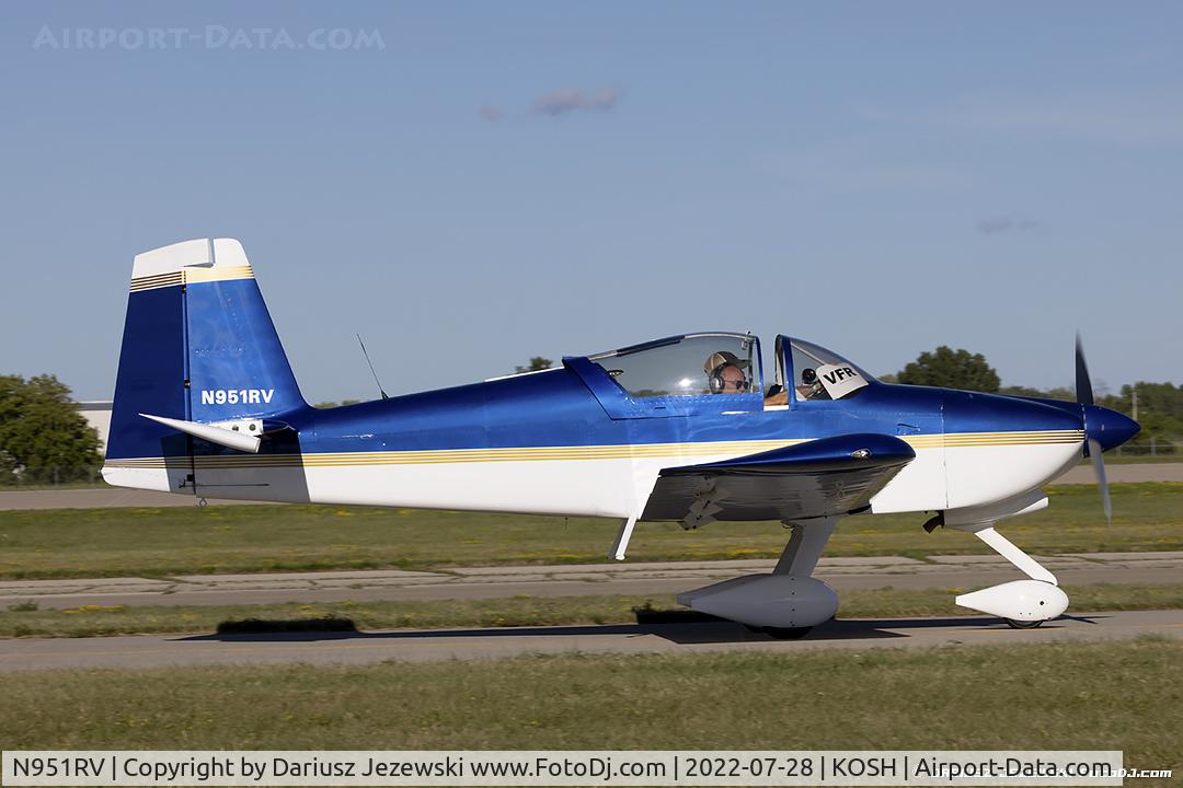 N951RV, 2009 Vans RV-9A C/N 90337, Vans RV-9A  C/N 90337, N951RV