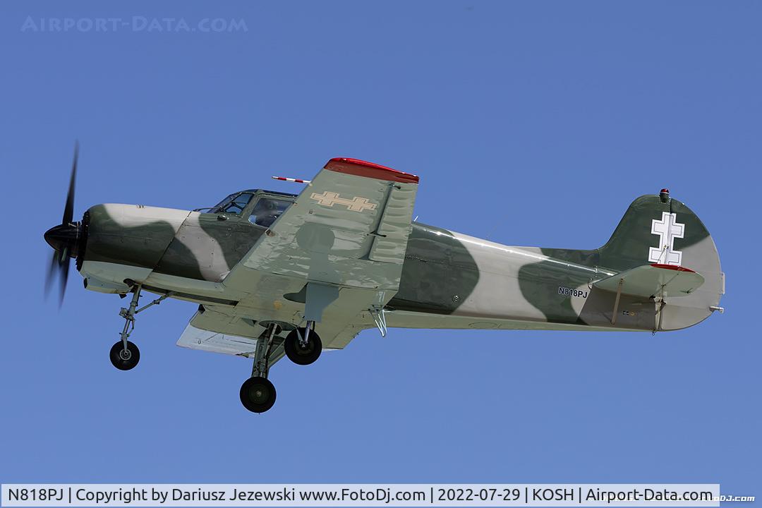 N818PJ, 1978 Yakovlev Yak-18T C/N 22202021, Yakovlev Yak-18T  C/N 22202021, N818PJ