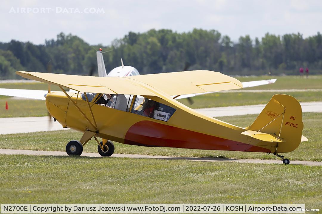 N2700E, 1946 Aeronca 7AC Champion C/N 7AC-6280, Aeronca 7AC Champion  C/N 7AC-6280, N2700E