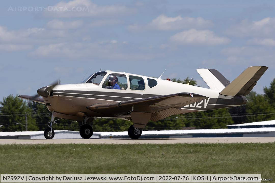 N2992V, 1947 Beech 35 Bonanza C/N D-390, Beech 35 Bonanza  C/N D-390, N2992V