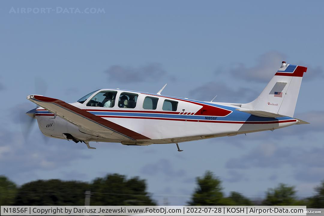 N1856F, 1981 Beech A36 Bonanza 36 C/N E-1931, Beech A36 Bonanza  C/N E-1931, N1856F