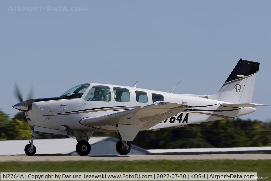 N2764A, 1986 Beech A36 Bonanza 36 C/N E-2322, Beech A36 Bonanza  C/N E-2322, N2764A