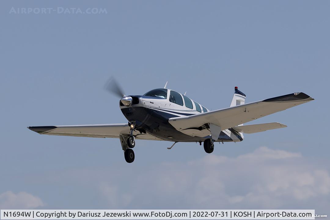 N1694W, 1972 Beech A36 Bonanza 36 C/N E-363, Beech A36 Bonanza  C/N E-363, N1694W