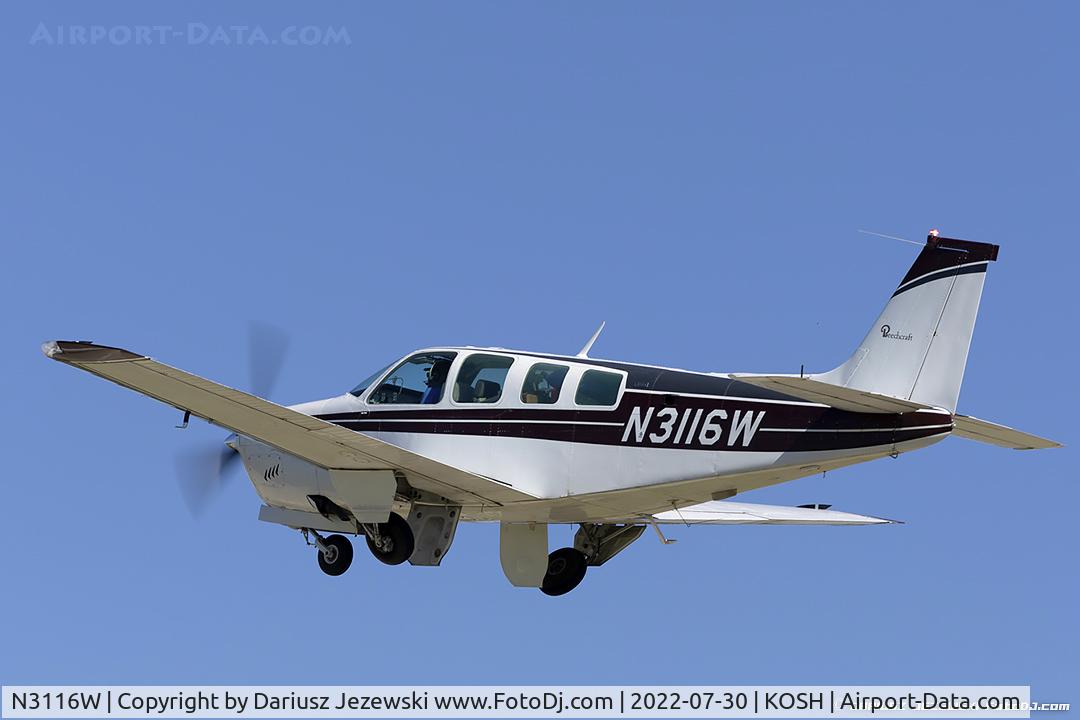 N3116W, 1973 Beech A36 Bonanza 36 C/N E-499, Beech A36 Bonanza 36  C/N E-499, N3116W