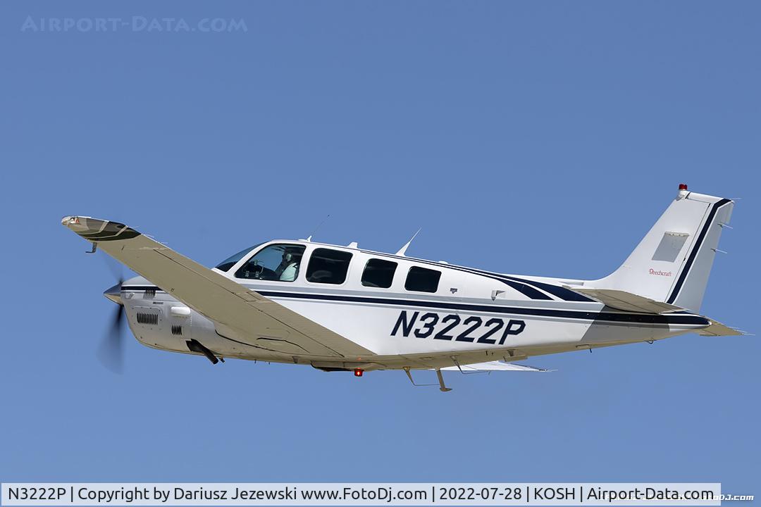 N3222P, 1995 Beech B36TC Bonanza C/N EA-573, Beech B36TC Bonanza  C/N EA-573, N3222P