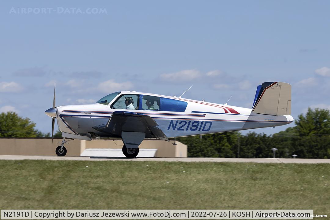 N2191D, 1953 Beech D35 C/N D-3538, Beech D35 Bonanza  C/N D-3538, N2191D