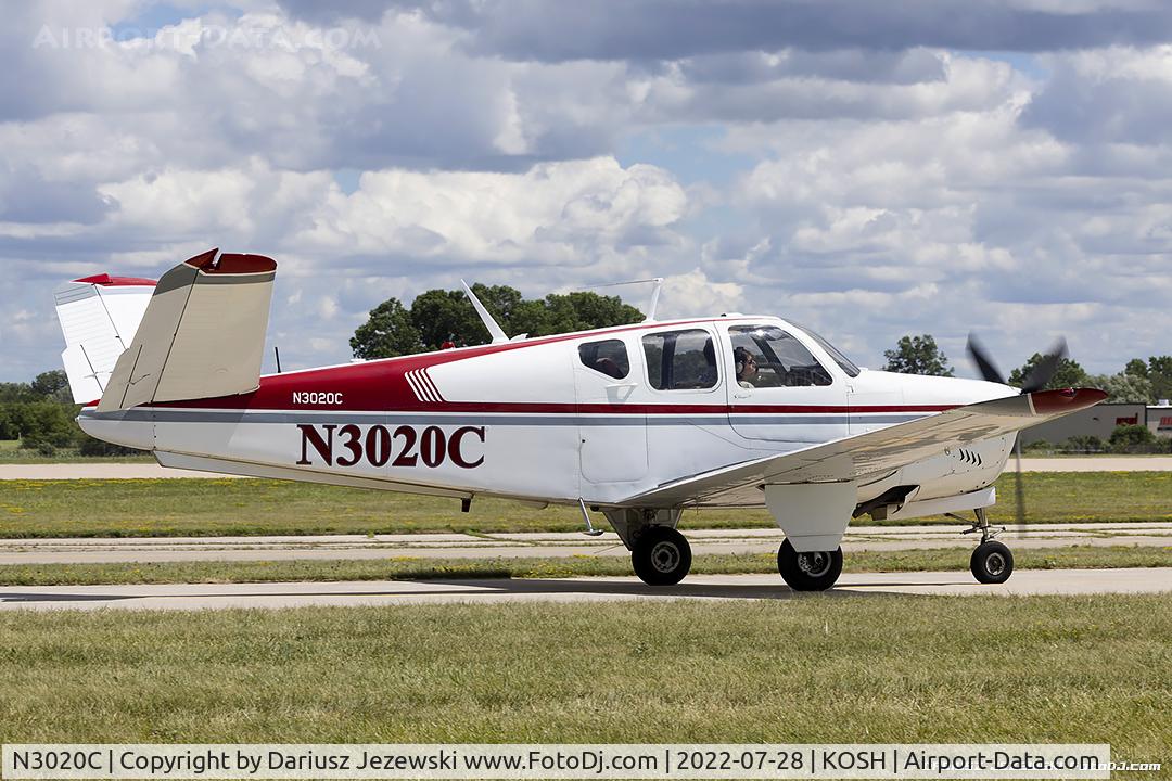 N3020C, 1958 Beech J35 Bonanza C/N D-5685, Beech J35 Bonanza  C/N D-5685, N3020C