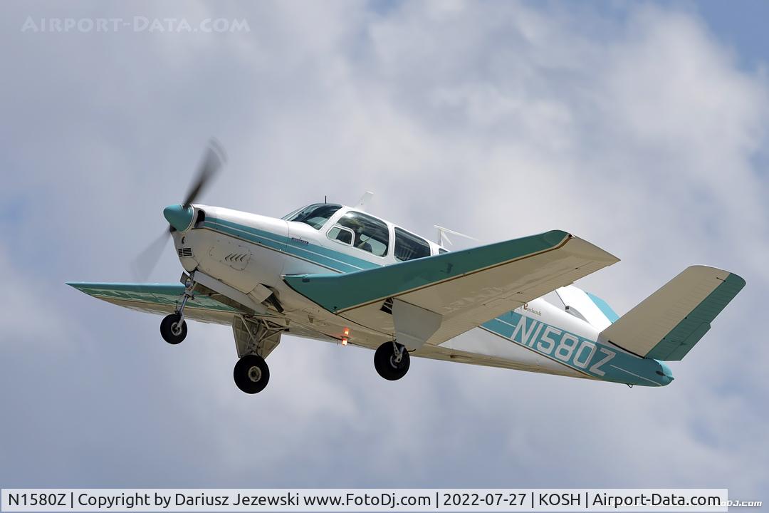 N1580Z, 1961 Beech P35 Bonanza C/N D-6879, Beech P35 Bonanza  C/N D-6879, N1580Z