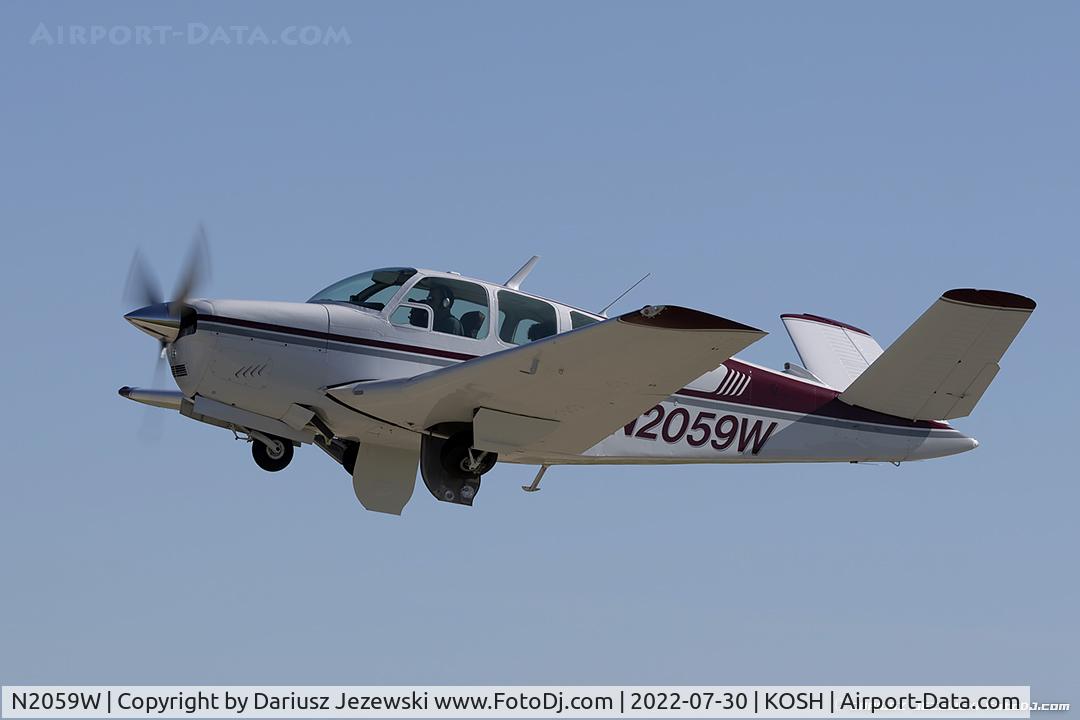 N2059W, 1965 Beech V35 Bonanza C/N D-7993, Beech V35 Bonanza  C/N D-7993, N2059W