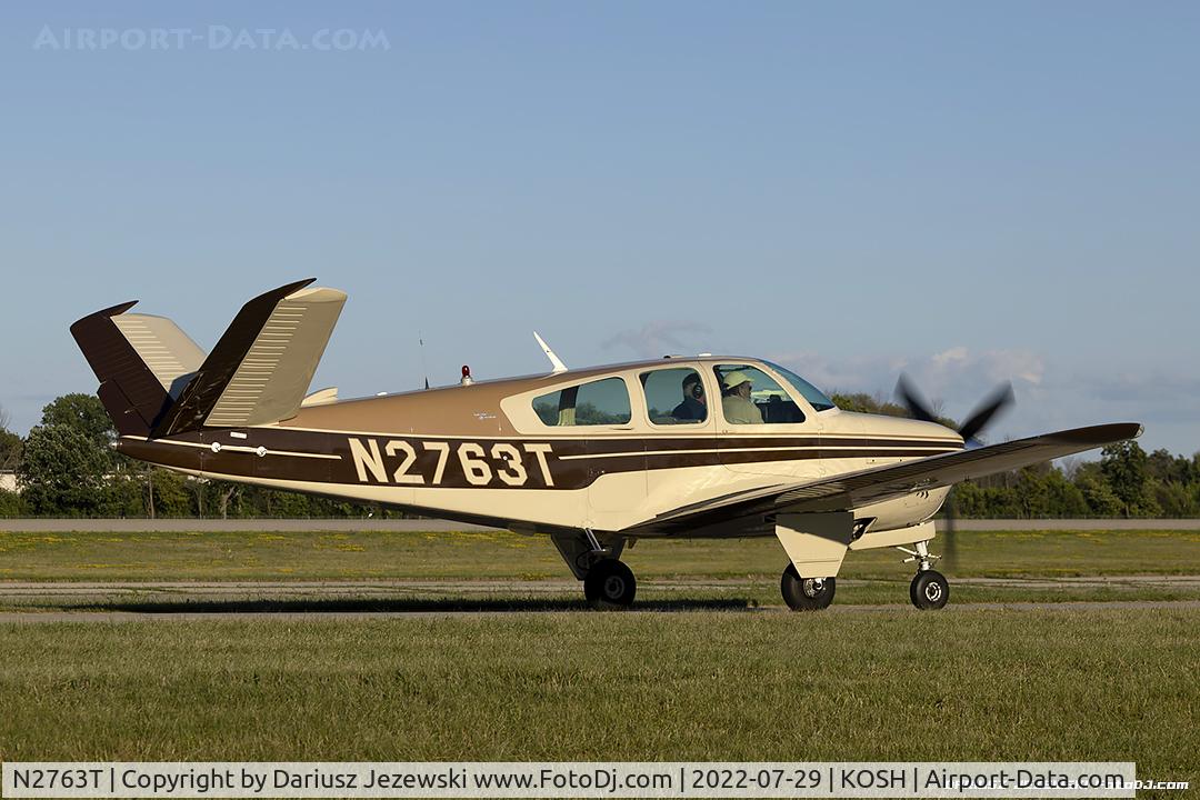 N2763T, 1967 Beech V35 Bonanza C/N D-8469, Beech V35 Bonanza  C/N D-8469, N2763T