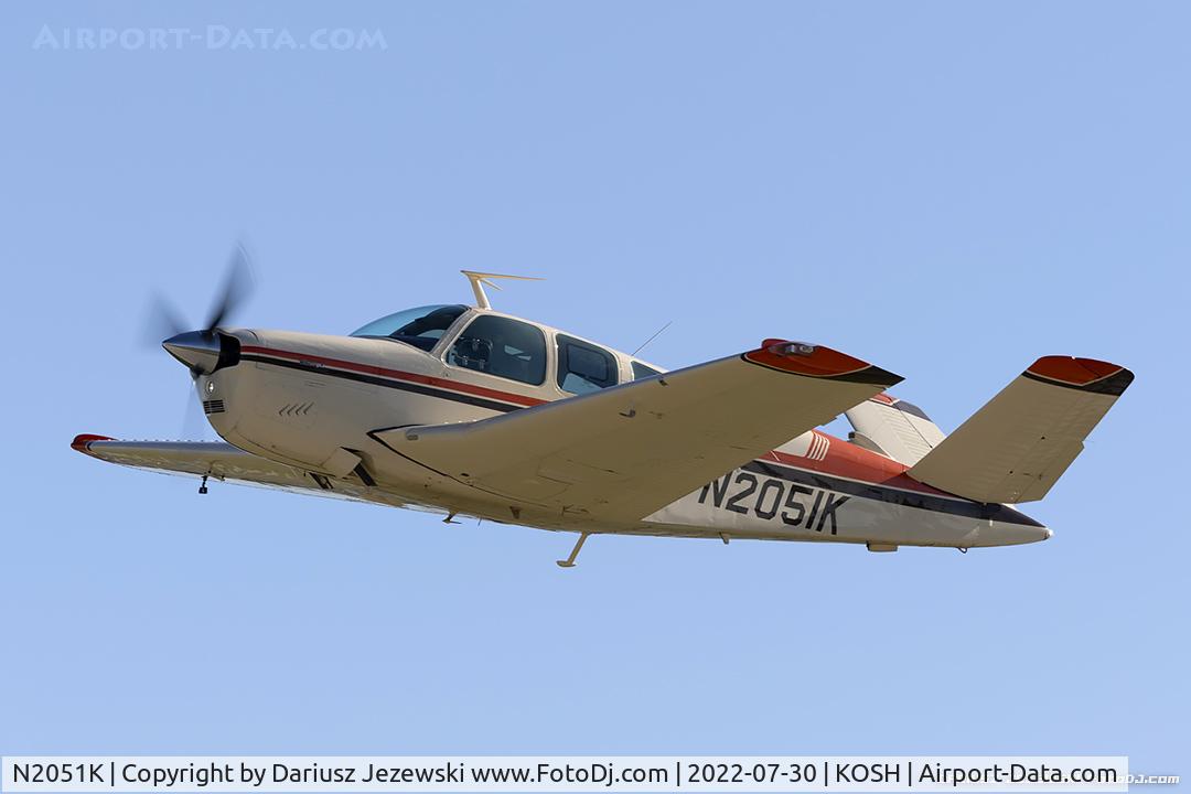 N2051K, 1978 Beech V35B Bonanza C/N D-10198, Beech V35B Bonanza  C/N D-10198, N2051K