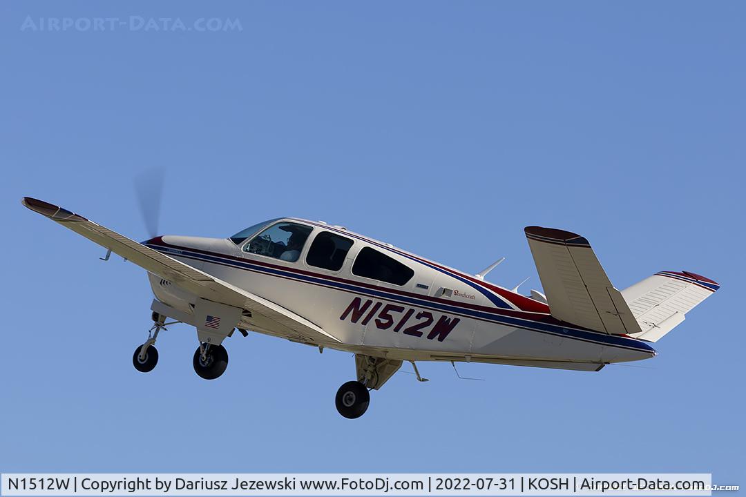N1512W, 1972 Beech V35B Bonanza C/N D-9332, Beech V35B Bonanza  C/N D-9332, N1512W
