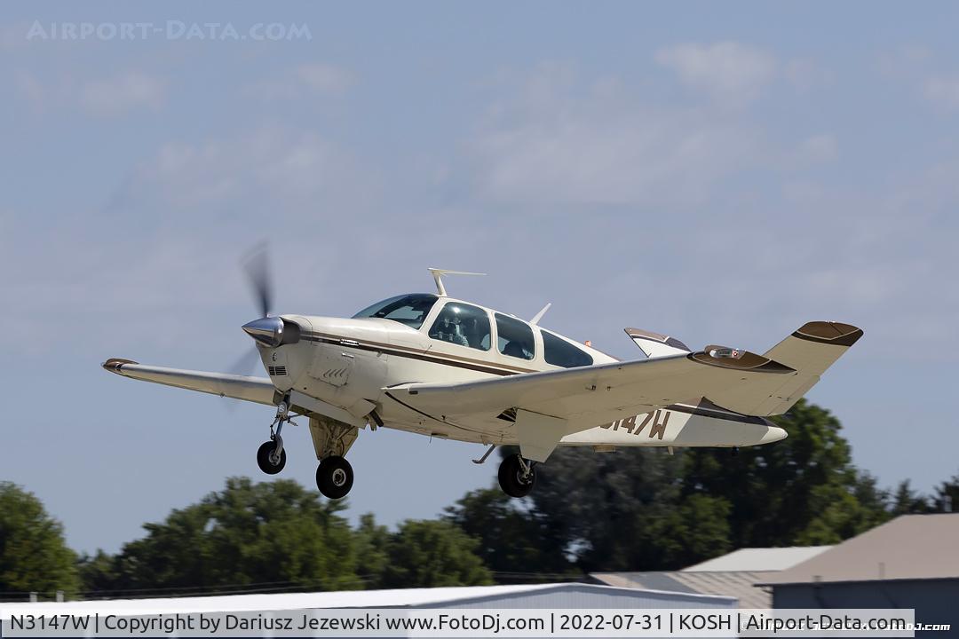 N3147W, 1973 Beech V35B Bonanza C/N D-9569, Beech V35B Bonanza  C/N D-9569, N3147W
