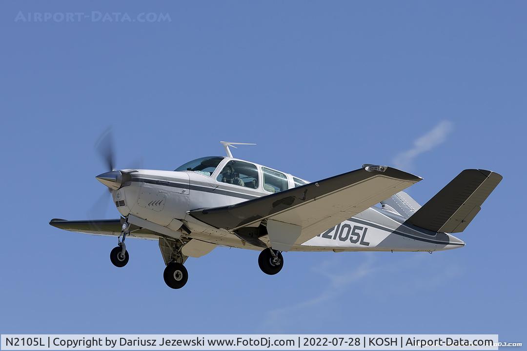 N2105L, 1976 Beech V35B Bonanza C/N D-9912, Beech V35B Bonanza  C/N D-9912, N2105L