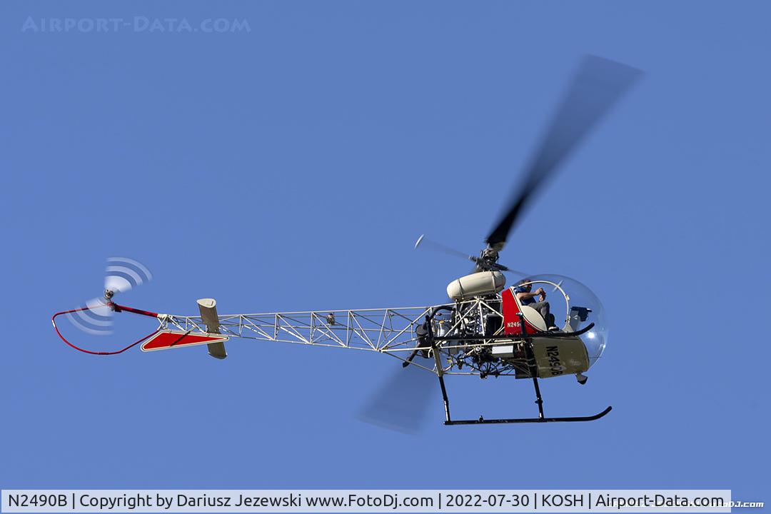 N2490B, 1956 Bell 47G-2 C/N 1516, Bell 47G-2  C/N 1516, N2490B