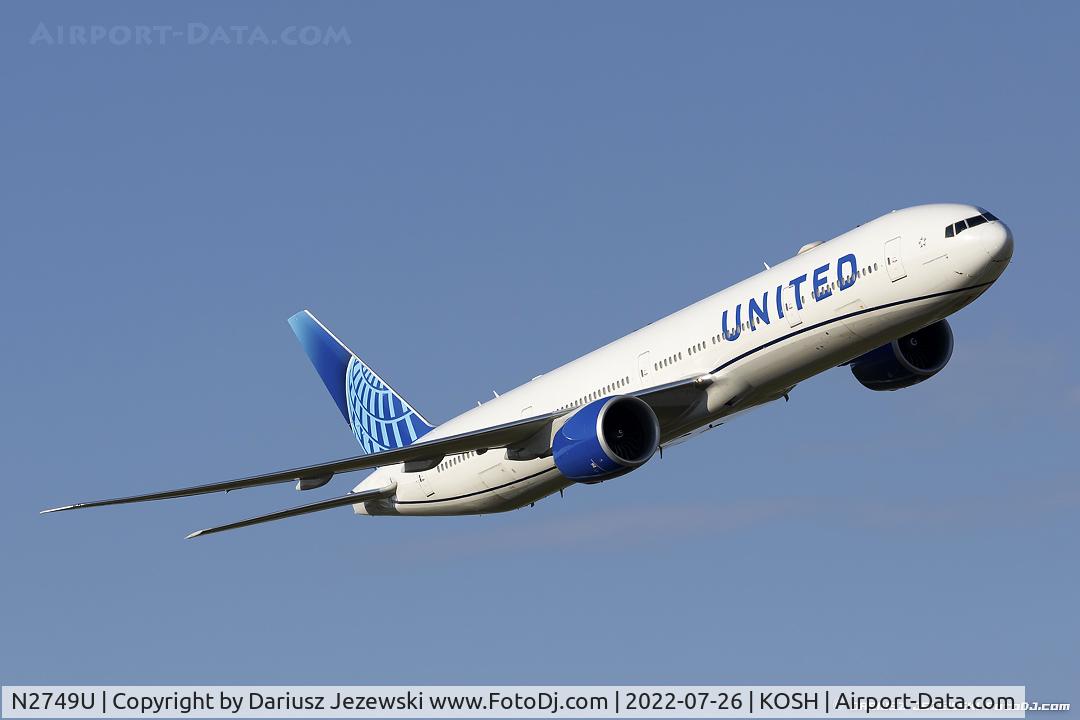 N2749U, 2019 Boeing 777-300/ER C/N 66589, Boeing 777-300/ER - United Airlines  C/N 66589, N2749U