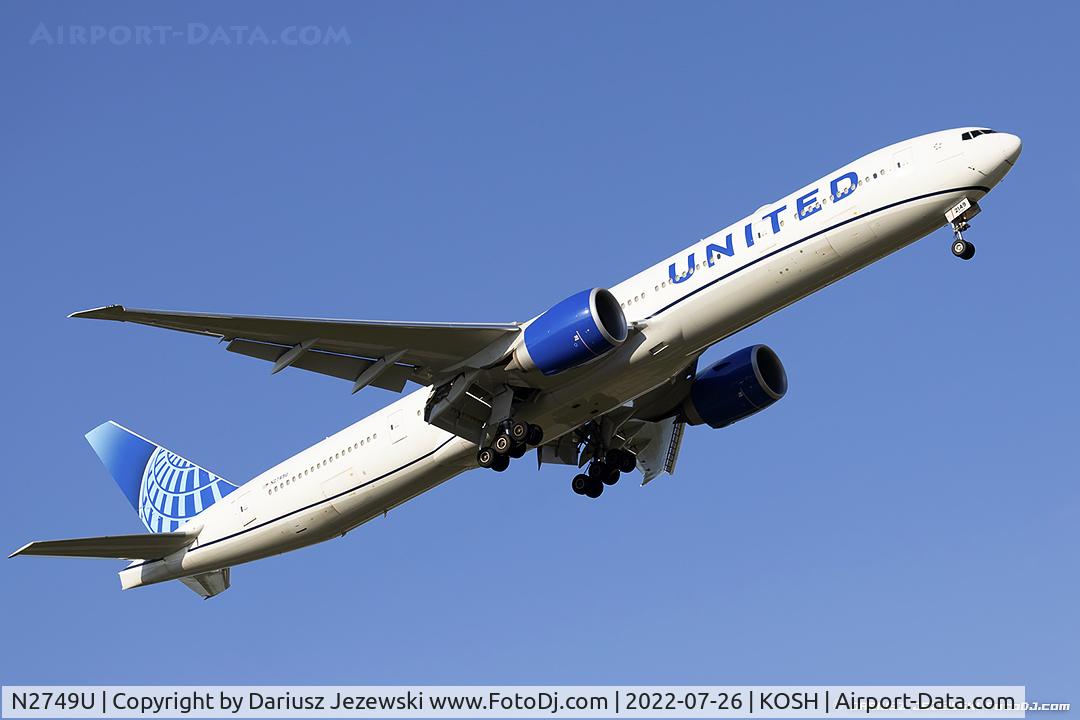 N2749U, 2019 Boeing 777-300/ER C/N 66589, Boeing 777-300/ER - United Airlines  C/N 66589, N2749U