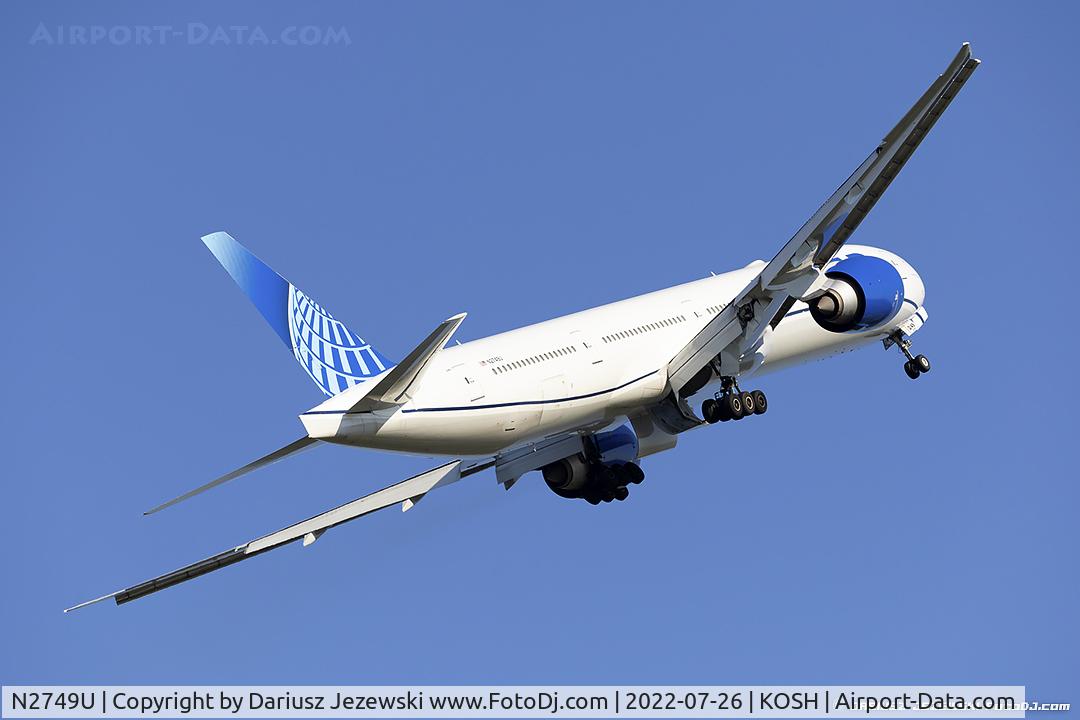 N2749U, 2019 Boeing 777-300/ER C/N 66589, Boeing 777-300/ER - United Airlines  C/N 66589, N2749U