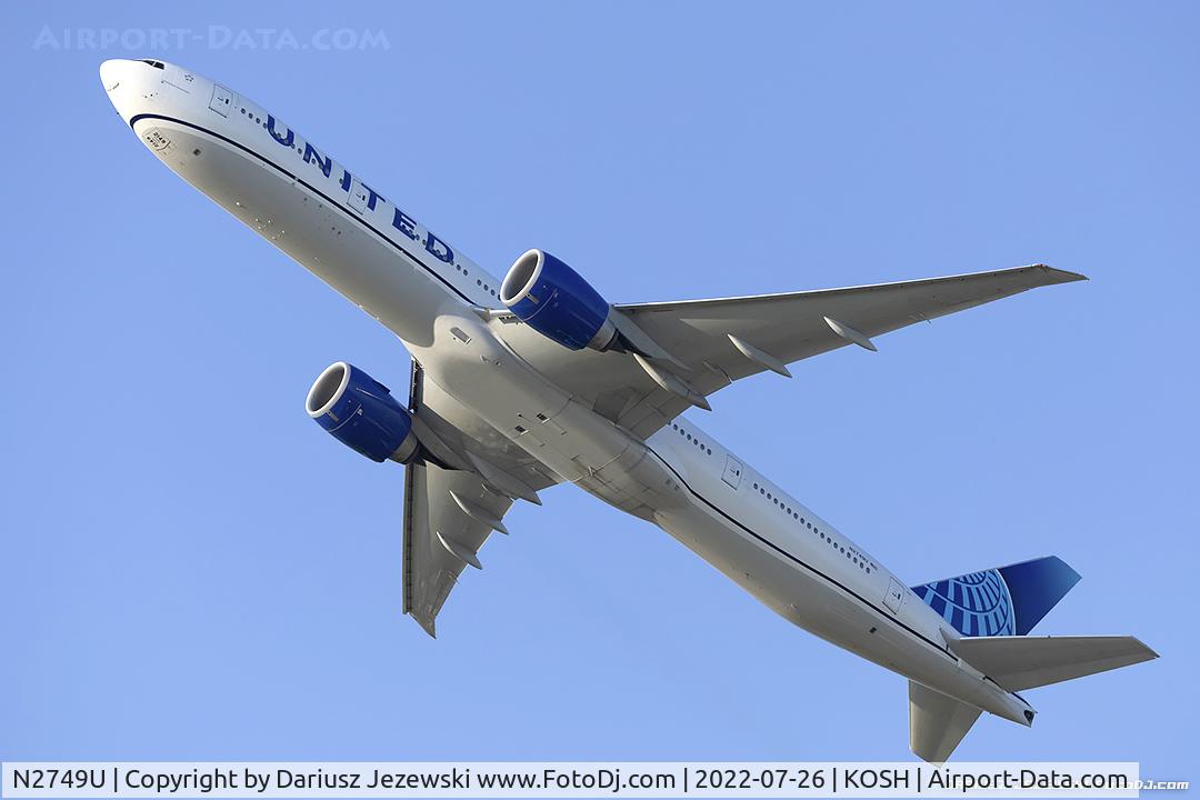 N2749U, 2019 Boeing 777-300/ER C/N 66589, Boeing 777-300/ER - United Airlines  C/N 66589, N2749U