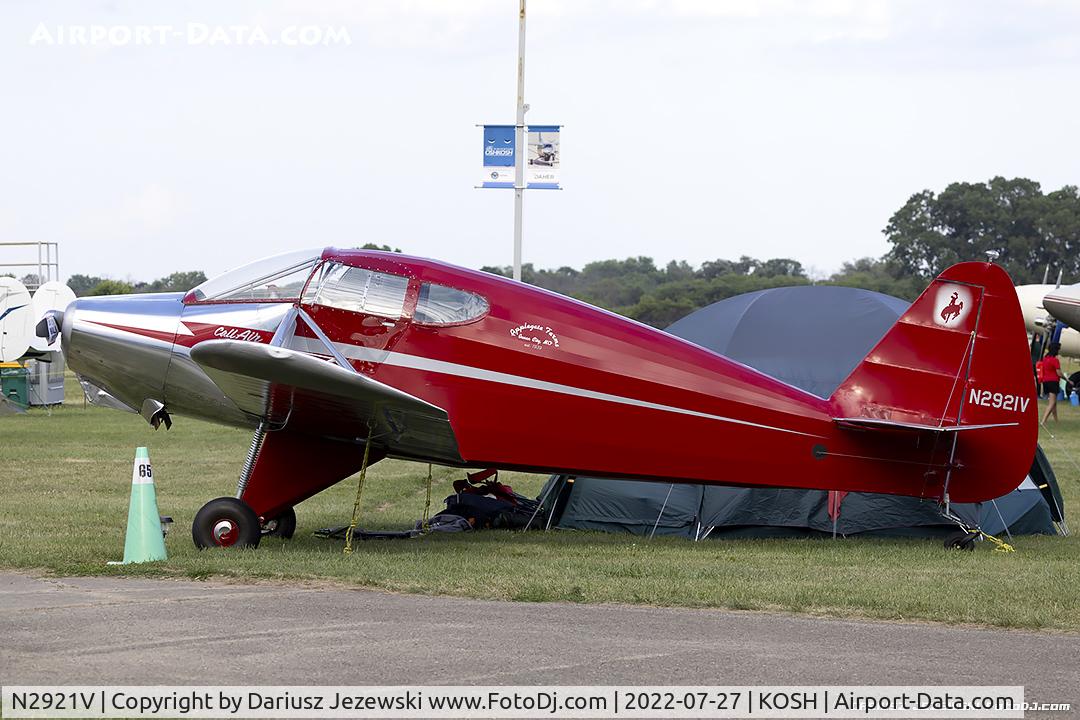 N2921V, 1956 Callair A-2 C/N 136, Callair A-2  C/N 136, N2921V