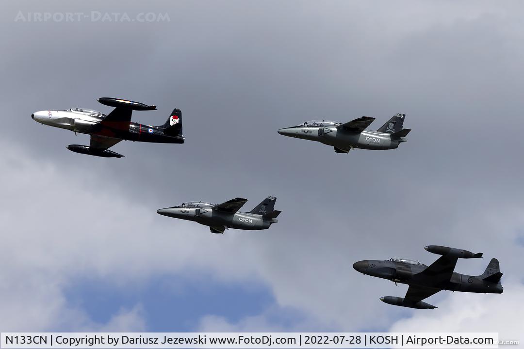 N133CN, Canadair CT-133 Silver Star C/N T33-052, Canadair T-33AN Silver Star Mk.3  C/N 133-052, N133CN