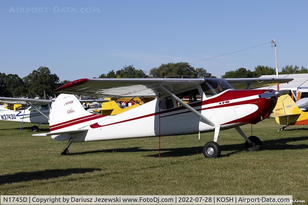 N1745D, 1951 Cessna 170A C/N 20188, Cessna 170A  C/N 20188, N1745D