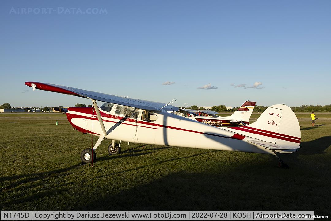 N1745D, 1951 Cessna 170A C/N 20188, Cessna 170A  C/N 20188, N1745D