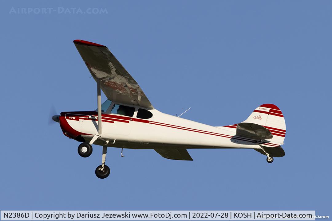 N2386D, 1952 Cessna 170B C/N 20538, Cessna 170B  C/N 20538, N2386D