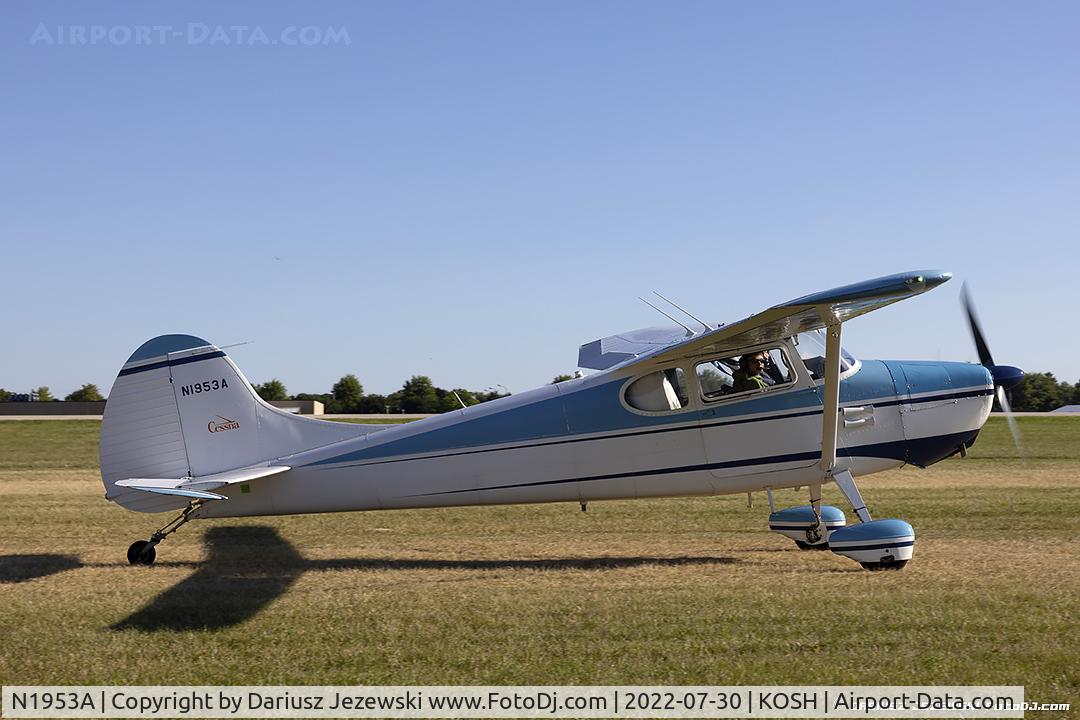 N1953A, 1953 Cessna 170B C/N 25582, Cessna 170B  C/N 25582, N1953A