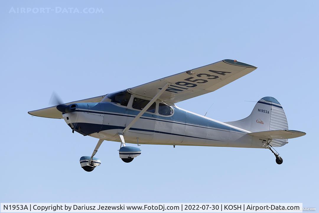 N1953A, 1953 Cessna 170B C/N 25582, Cessna 170B  C/N 25582, N1953A
