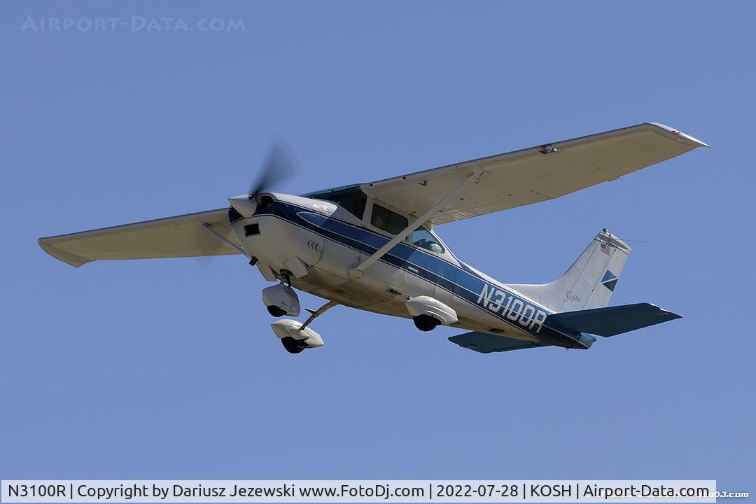 N3100R, 1967 Cessna 182K Skylane C/N 18258500, Cessna 182K Skylane  C/N 18258500, N3100R