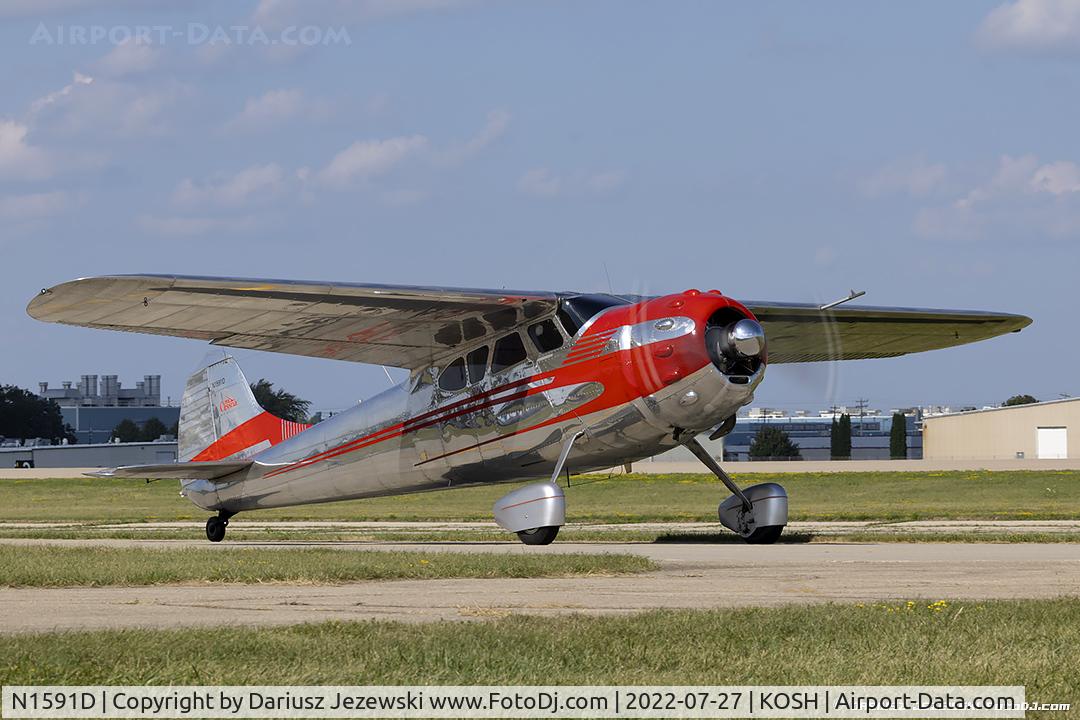N1591D, 1952 Cessna 195A C/N 7874, Cessna 195A  C/N 7874, N1591D