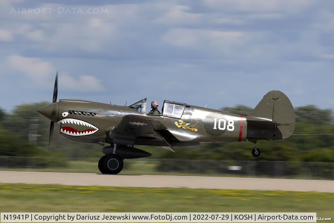 N1941P, 1941 Curtiss P-40E C/N 1025, Curtiss P-40E Warhawk  C/N 1025, N1941P