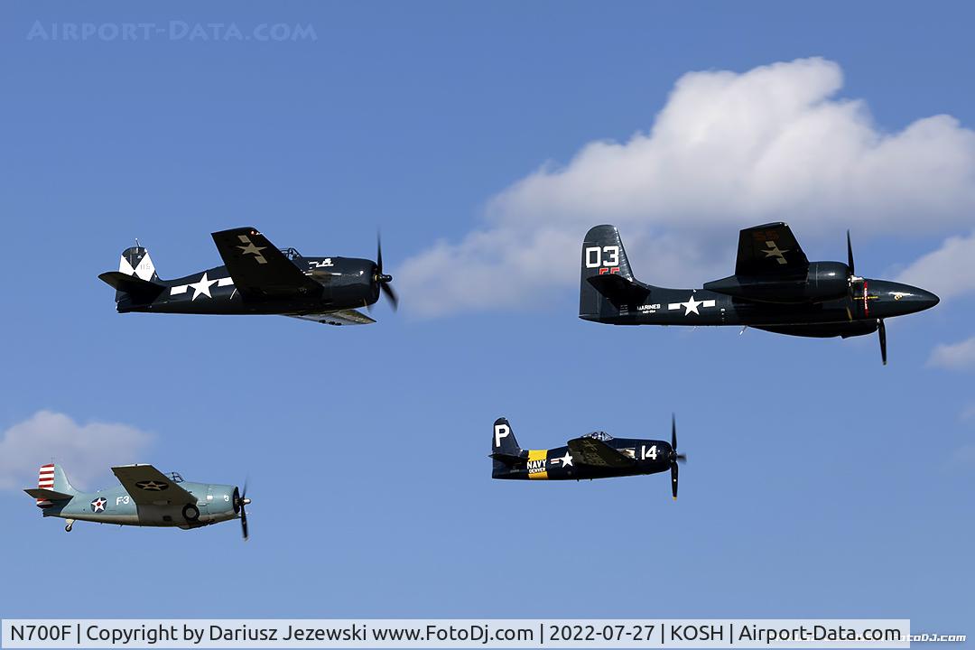 N700F, 1945 Grumman F7F-3 Tigercat C/N C.132, Grumman F7F-3 Tigercat 